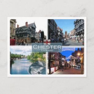 GB Förenade kungariket - England - Chester - Vykort