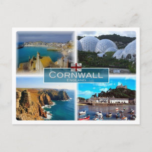 GB Förenade kungariket - England - Cornwall - Vykort
