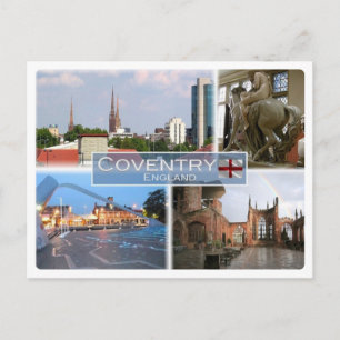 GB Förenade kungariket - England - Coventry - Vykort