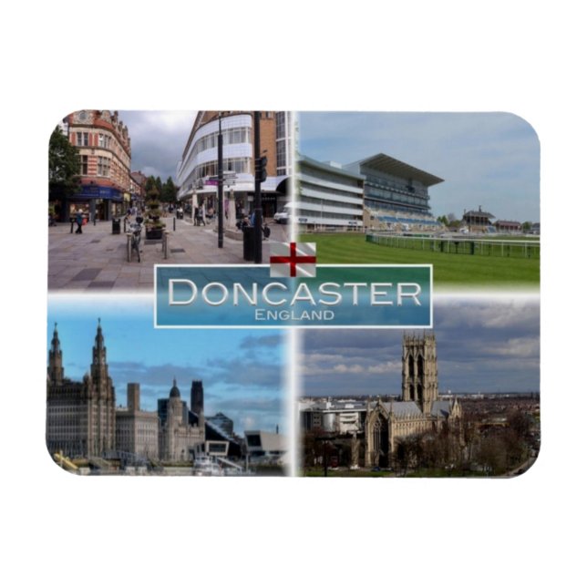 GB Förenade kungariket - England - Doncaster - Magnet (Horisontell)