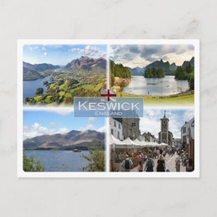 GB Förenade kungariket - England - Keswick - Vykort
