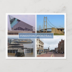GB Förenade kungariket - England - Kingston on Hul Vykort