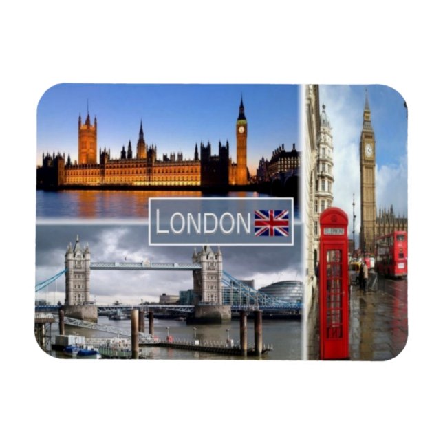 GB Förenade kungariket - England - London - Magnet (Horisontell)