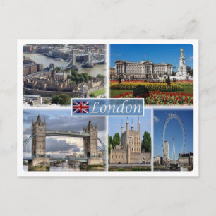 GB Förenade kungariket - England - London - Vykort