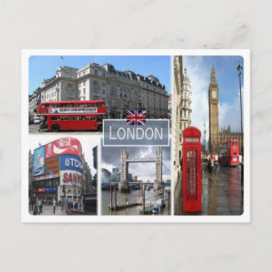 GB Förenade kungariket - England - London - Vykort
