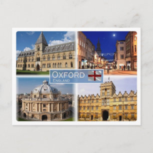 GB Förenade kungariket - England - Oxford - Vykort