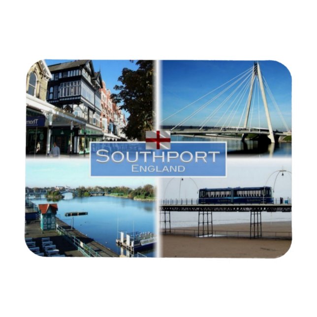 GB Förenade kungariket - England - Southport - Magnet (Horisontell)