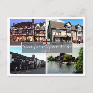 GB Förenade kungariket - England - Stratford-At-Av Vykort