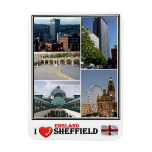 GB Förenade kungariket - England - Yorkshire Sheff Magnet