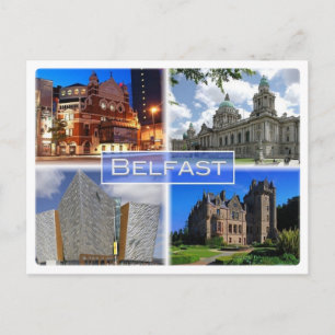 GB Förenade kungariket - Nordirland - Belfast - Vykort