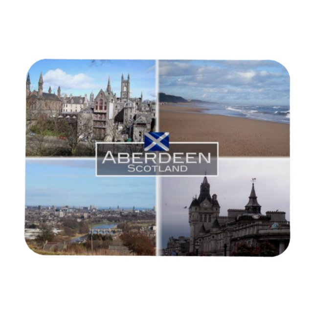GB Förenade kungariket - Skottland - Aberdeen - Magnet (Horisontell)
