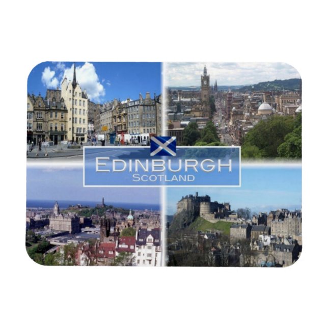GB Förenade kungariket - Skottland - Edinburgh - Magnet (Horisontell)
