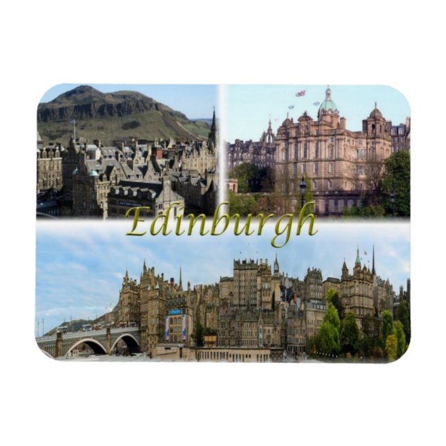 GB Förenade kungariket - Skottland - Edinburgh - Magnet (Horisontell)