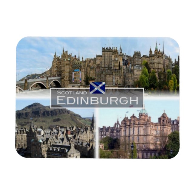GB Förenade kungariket - Skottland - Edinburgh - Magnet (Horisontell)