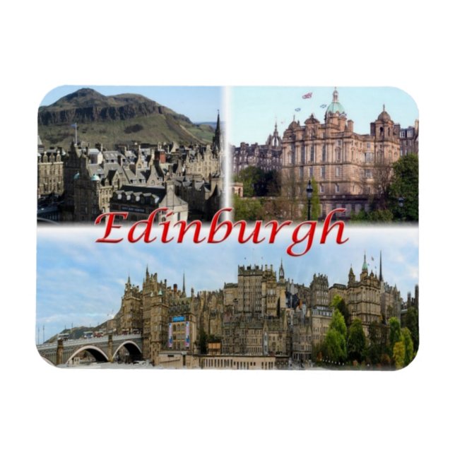 GB Förenade kungariket - Skottland - Edinburgh - Magnet (Horisontell)