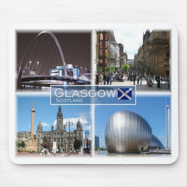 GB Förenade kungariket - Skottland - Glasgow - Musmatta (Framsidan)