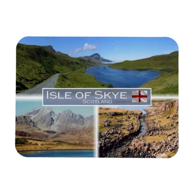 GB Förenade kungariket - Skottland - Isle of Skye  Magnet (Horisontell)