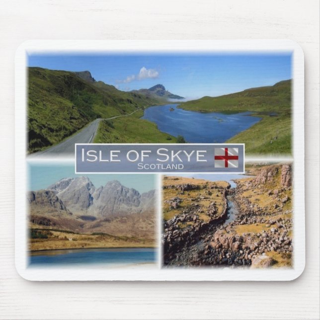 GB Förenade kungariket - Skottland - Isle of Skye  Musmatta (Framsidan)