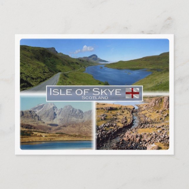 GB Förenade kungariket - Skottland - Isle of Skye  Vykort (Framsida)
