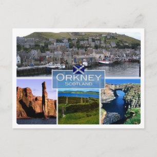GB Förenade kungariket - Skottland - Orkneyöarna - Vykort