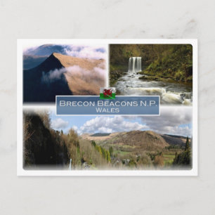 GB Förenade kungariket - Wales - Brecon Beacons NP Vykort