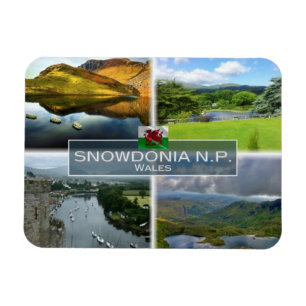 GB Förenade kungariket - Wales - Snowdonia N.P. - Magnet