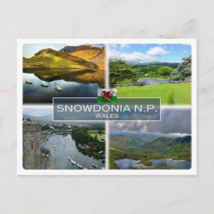 GB Förenade kungariket - Wales - Snowdonia N.P. Vykort