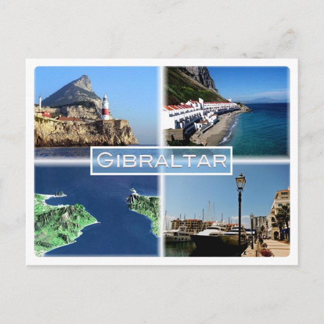 GB - Gibraltar - Europe Point - Vykort (Framsida)