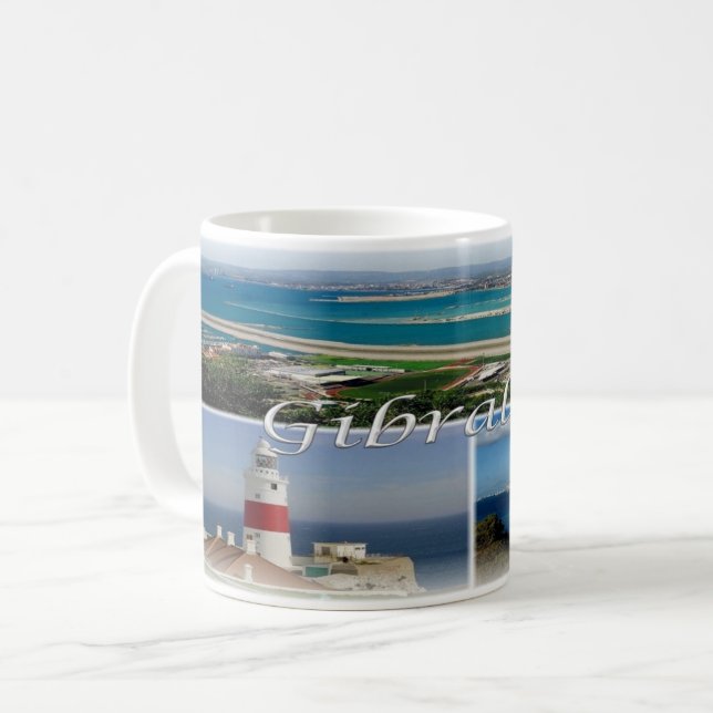 GB - Gibraltar - Kaffemugg (Framsida vänster)