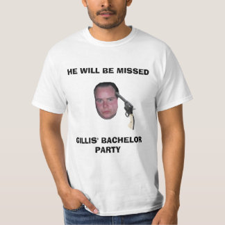 GB, HAN KOMMER ATT MISSLYCKAS, GILLIS BACHELOR PAR T-SHIRT