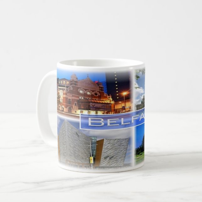 GB Nordirland - Belfast - Kaffemugg (Framsida vänster)