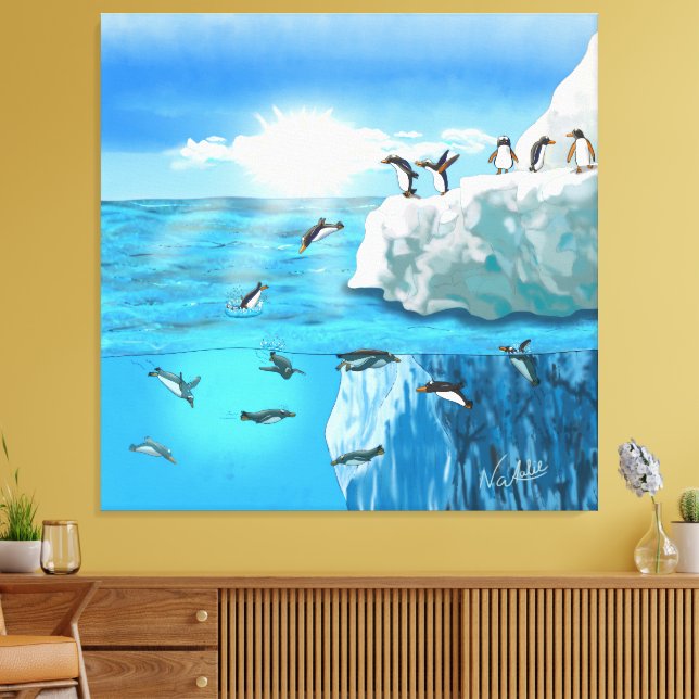 GB Print on canvas pinuine  (Insitu (Vardagsrum))