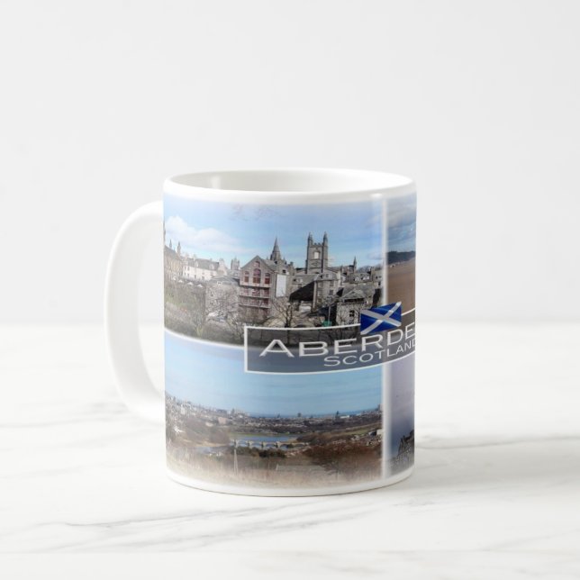 GB Skottland - Aberdeen - Kaffemugg (Framsida vänster)