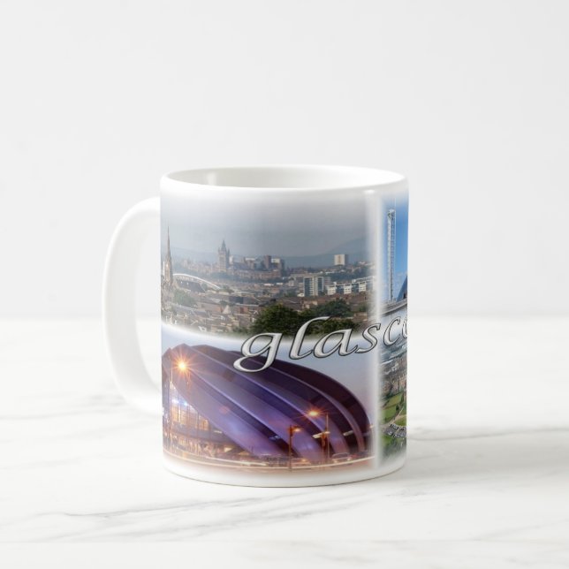 GB Skottland - Glasgow - Kaffemugg (Framsida vänster)