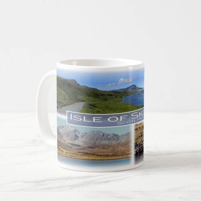 GB Skottland - Isle of Skye Scotland - Kaffemugg (Framsida vänster)