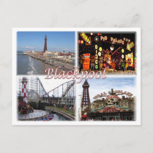 GB Storbritannien - England - Blackpool - Vykort