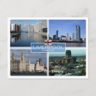 GB Storbritannien - England - Liverpool - Vykort