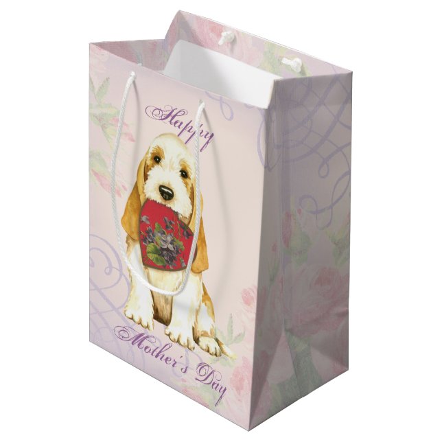 GBGV Heart Mamma Medium Gift Bag (Framsidan Vinklad)