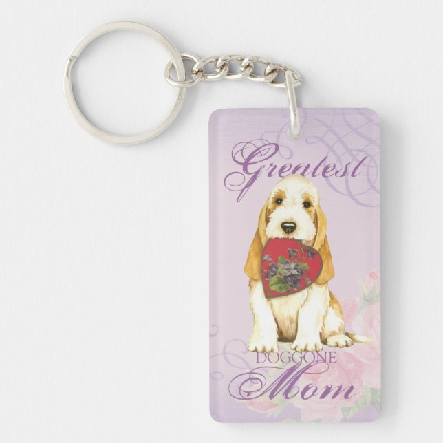 GBGV Heart Mamma-nyckelkedja (Framsidan)