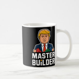 Gbit för att Bygga blockeringar i Trump Master Bui Kaffemugg