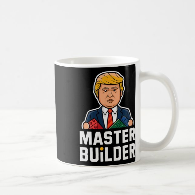 Gbit för att Bygga blockeringar i Trump Master Bui Kaffemugg (Höger)