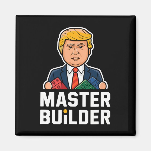 Gbit för att Bygga blockeringar i Trump Master Bui Magnet (Framsidan)