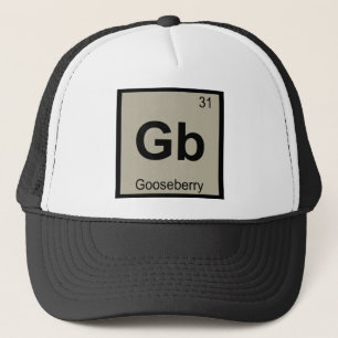 Gbit - Periodisk Bord-symbol för kronisk kemi Keps