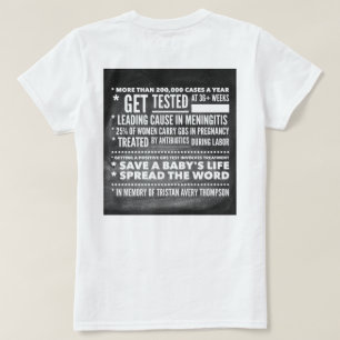 GBS-medvetenhet T Shirt