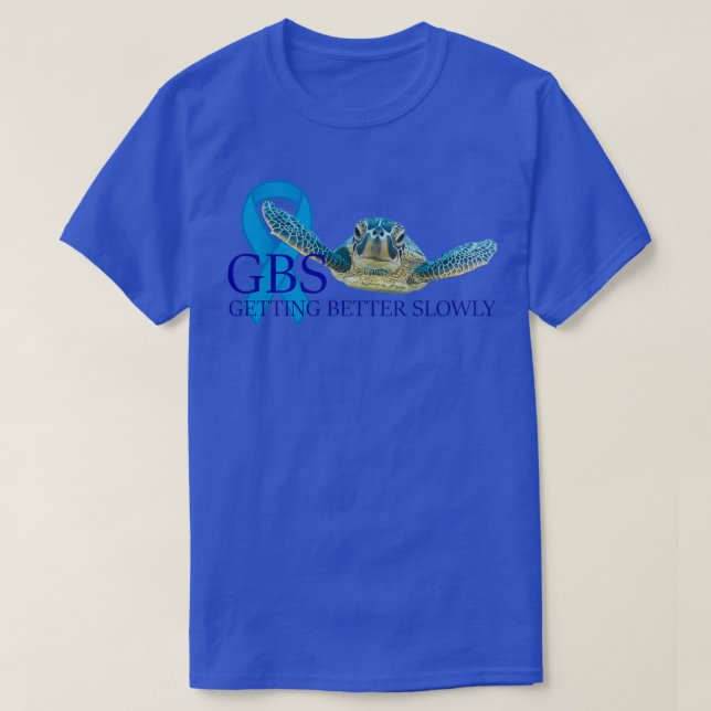 GBS Turtle blir långsammare T Shirt (Design framsida)