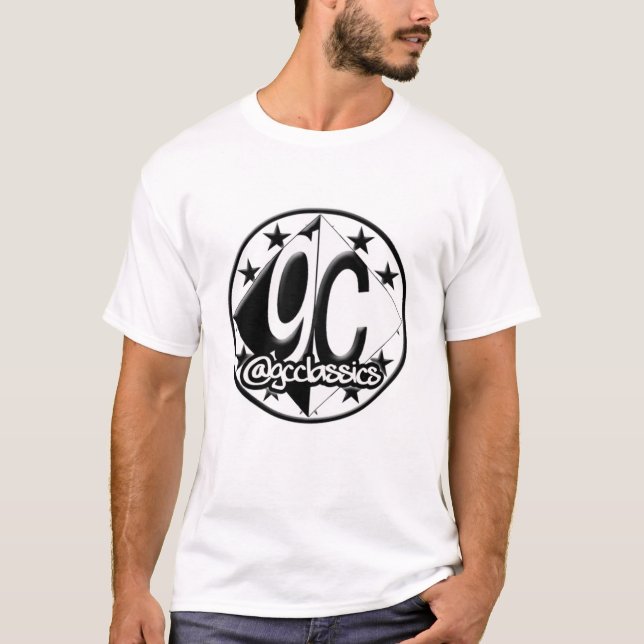GC Classics Logotyp Vit Tee (Framsida)
