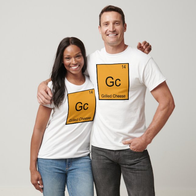 Gc - Grillad Ost Roligt Kemiskt Element Symbol Tröja (Unisex)