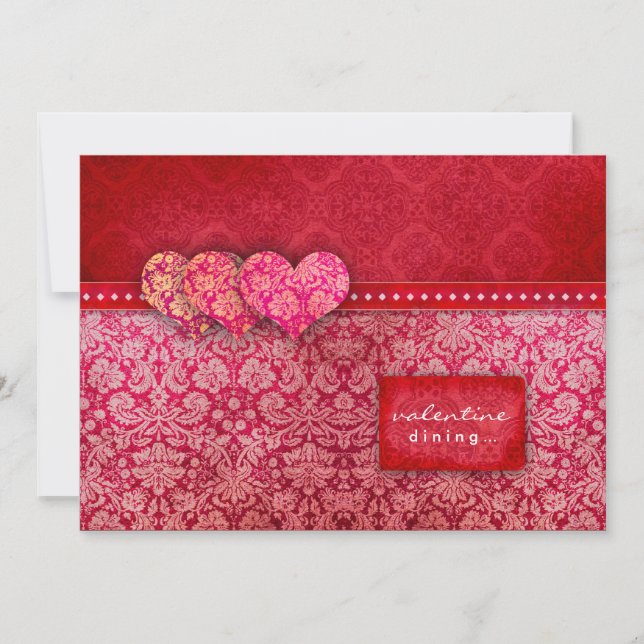 GC | Haute Heart Strings Inbjudningar (Framsida)