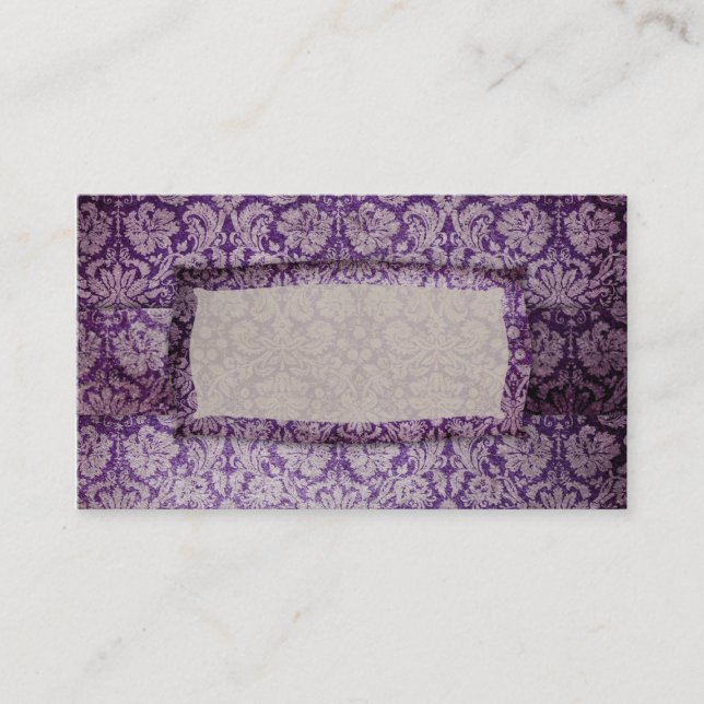 GC | Lila Rapture Place Card Placeringskort (Framsida)