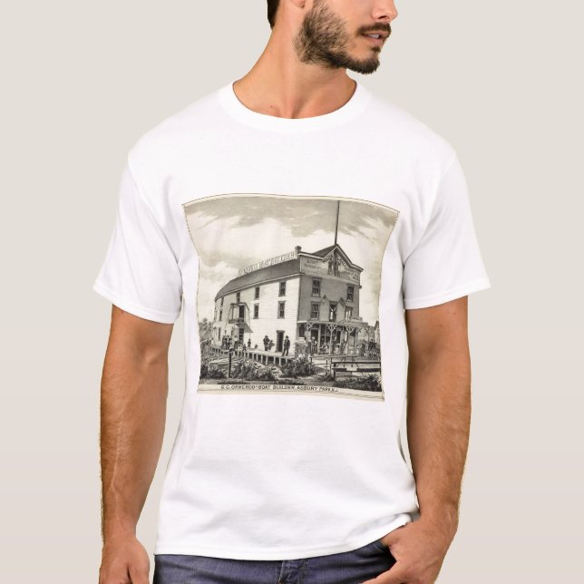 GC Ormerod, fartygbyggmästaren, Asbury parkerar, Tee Shirt (Framsida)